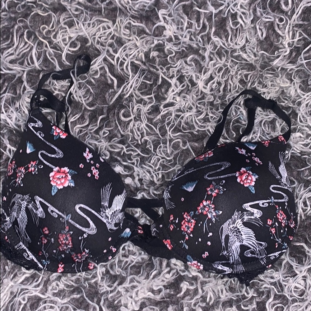XOXO Floral push-up bra